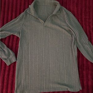 Ribbed Long Sleeve Sweater